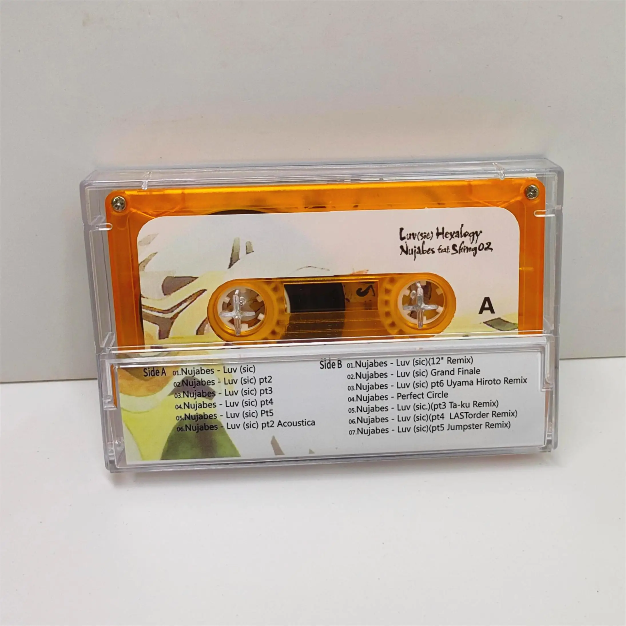 Classic JP Rap Nujabes Music Tape Modal Soul Album Luv (sic) Hexalogy 2Pcs Cassette Cosplay Recorder Car Walkman Soundtracks Box