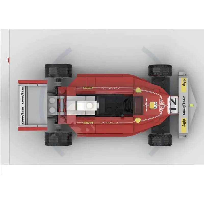 ラリーカー-312t-ミニレーシング-ステッチモデル-140ピース-子供の誕生日プレゼント-クリスマスプレゼント-moc-192428-組み立てブロック-f1