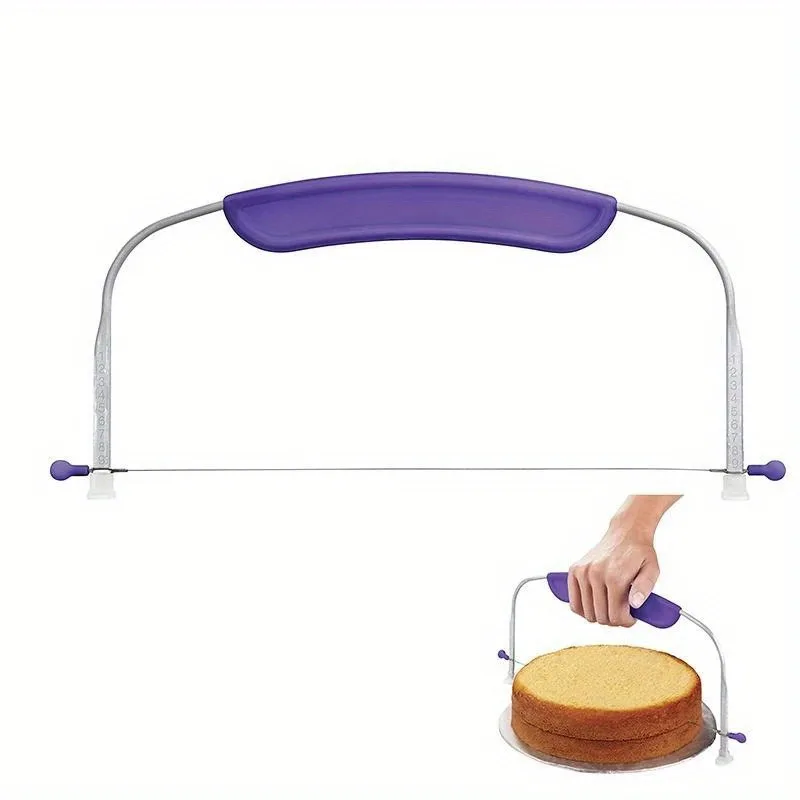 Adjustable Cake Leveler for Leveling and Torting Layer Cutter Slicer Wire Saw Baking Tools