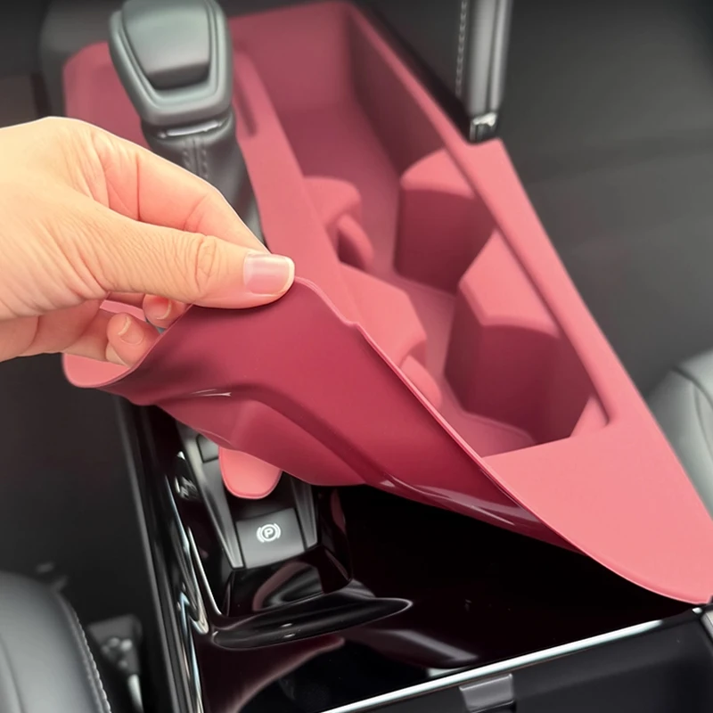 

For Toyota Camry XV80 2024 2025 2026 Car Center Gear Shifter Panel Silicone Panel Pad Protection Film Water Cup Holder Cover