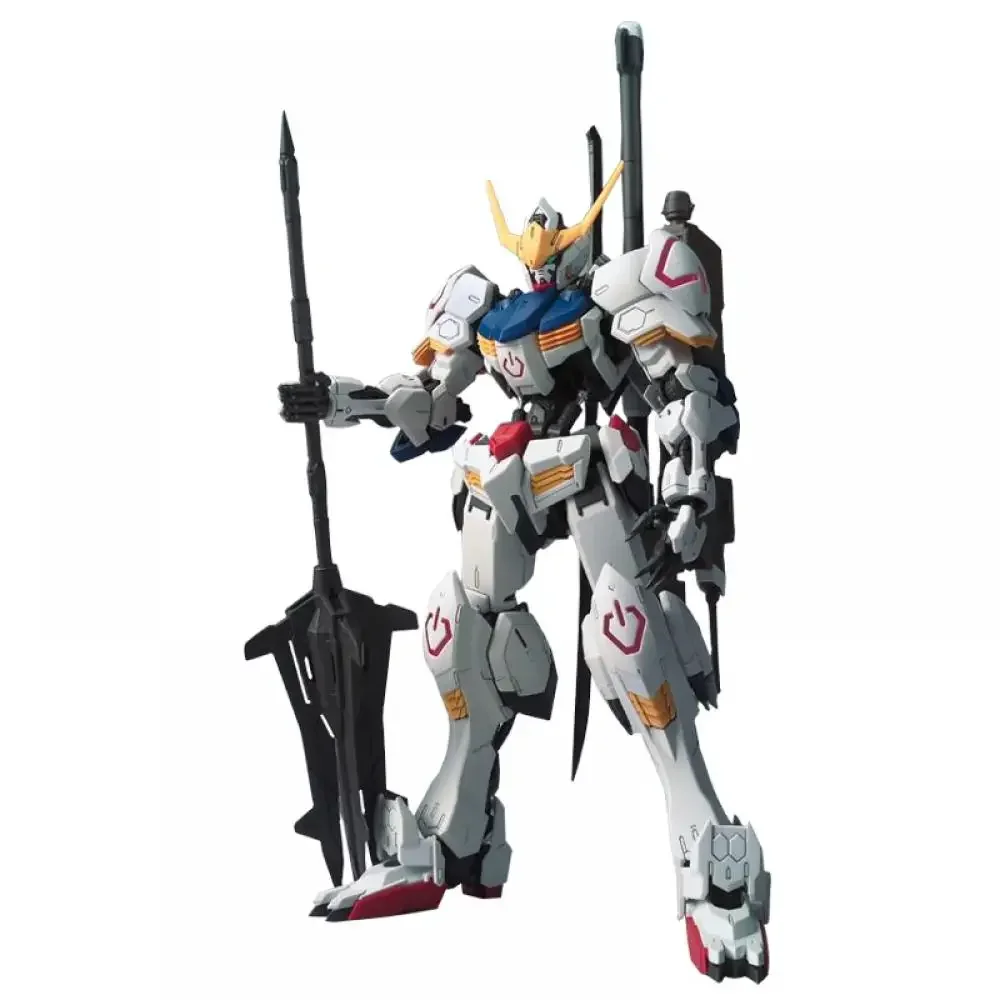 Bandai gundam 1/100 mg barbatos o quarto forma gundam modelo crianças montado robô anime figura de ação brinquedos