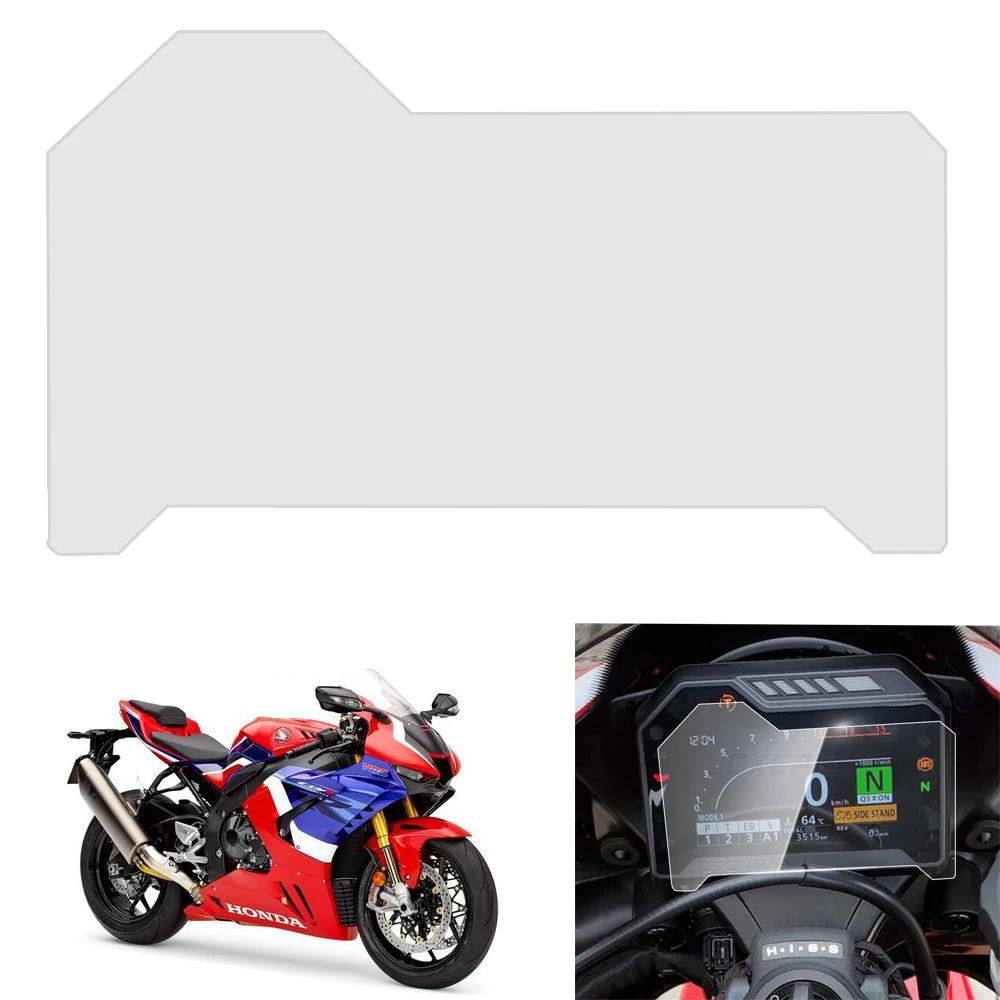 2 pieces 2021 motorcycle cluster scratch protector film blu-ray instrument speedo guard For honda cbr1000rr 2017 2018 19