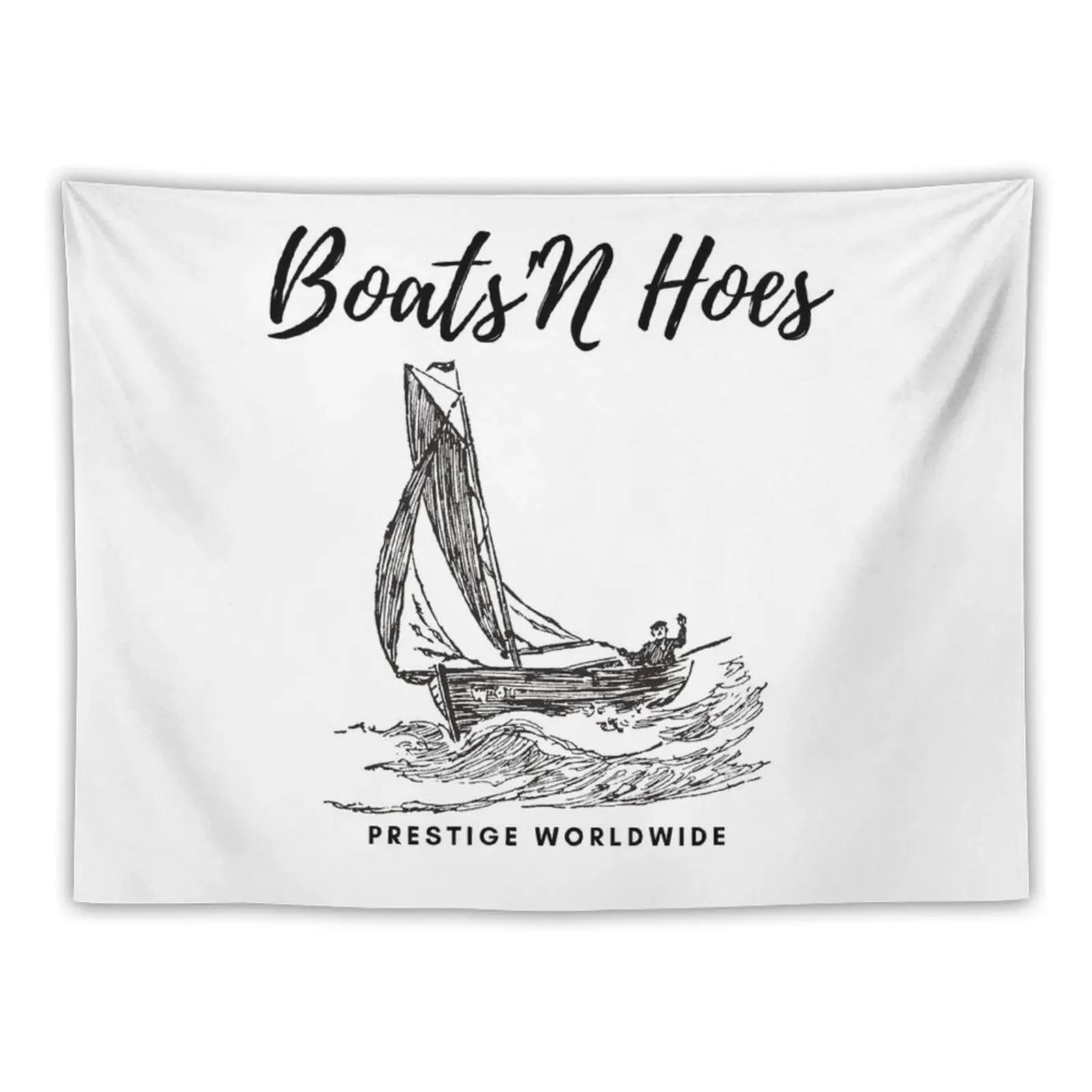 

boats and hoes shirt step brothers T-shirt Online Tapestry Room Decor For Girls Decoration Aesthetic Home Decorations Tapestry