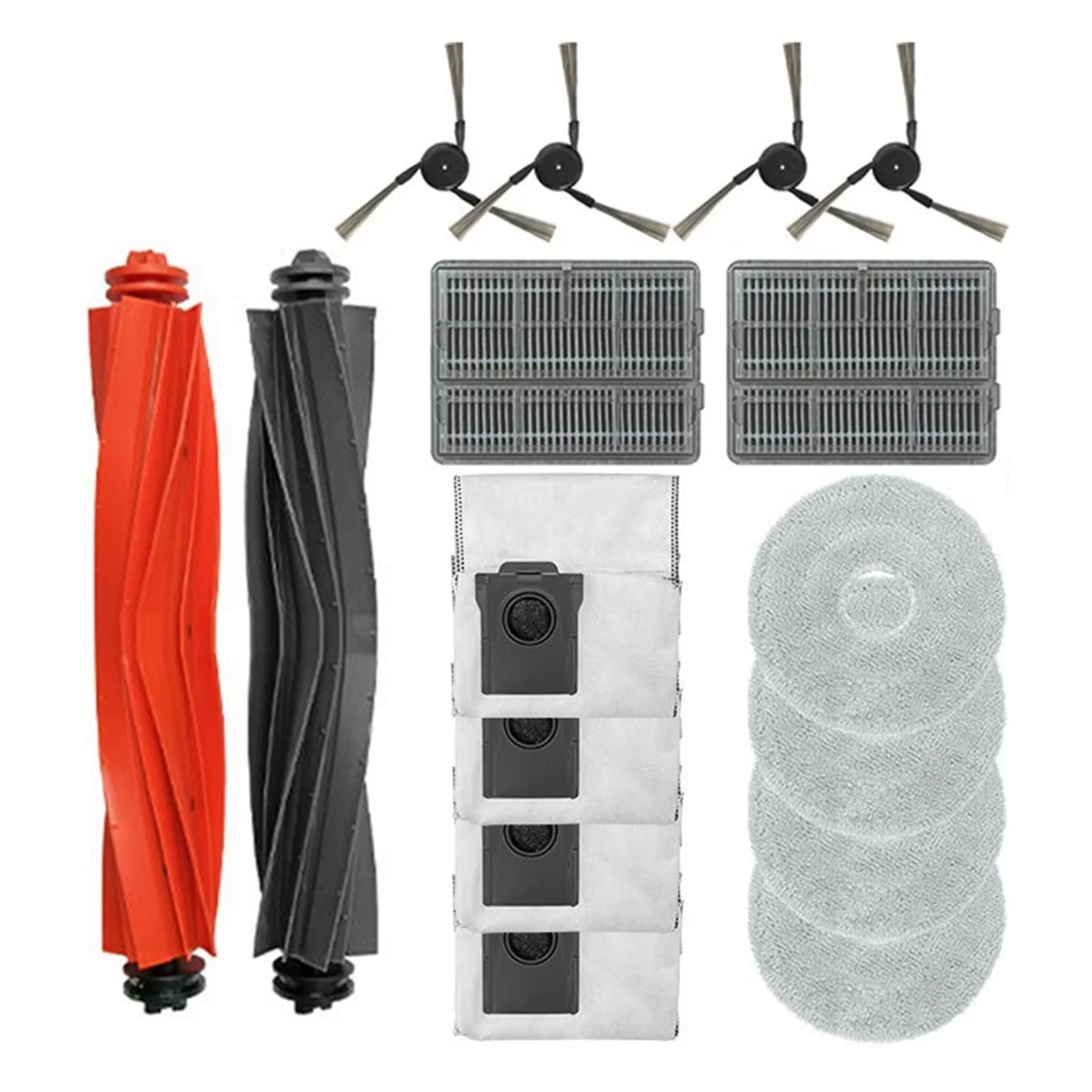 

A76Z для робота-пылесоса X40 Pro Ultra, основная щетка, швабра, фильтр Hepa, мешок для пыли, аксессуары, запасные части