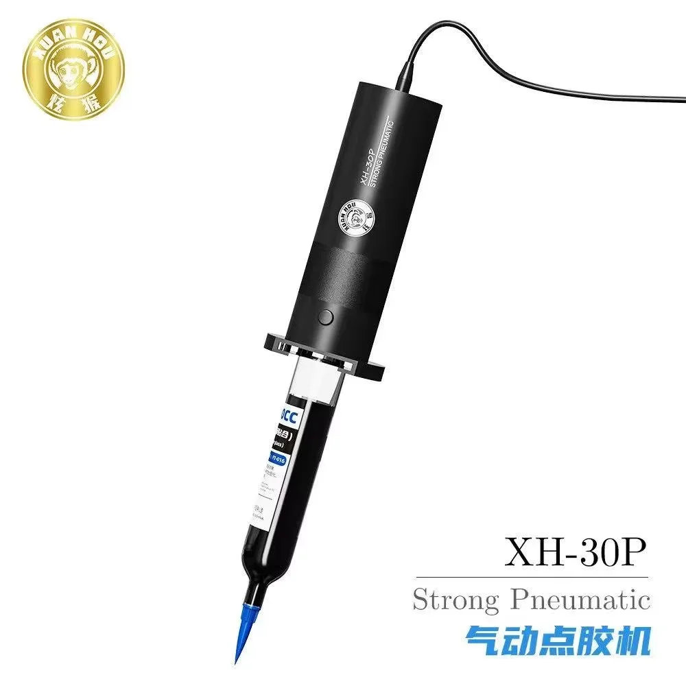 

XUANHOU XH-30P Automatic Glue Dispenser Pneumatic Solder Paste Gun for PCB Repair UV Adhesive Rosin Soldering Flux Syringe Tools