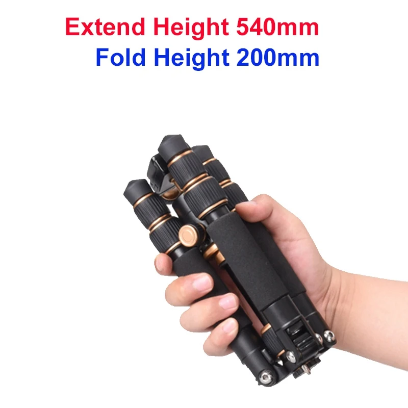 

Portable Desktop Mini Tripod With Ball Head Quick Release Plate For SLR DSLR Digital Camera Smartphone Video Camcorder