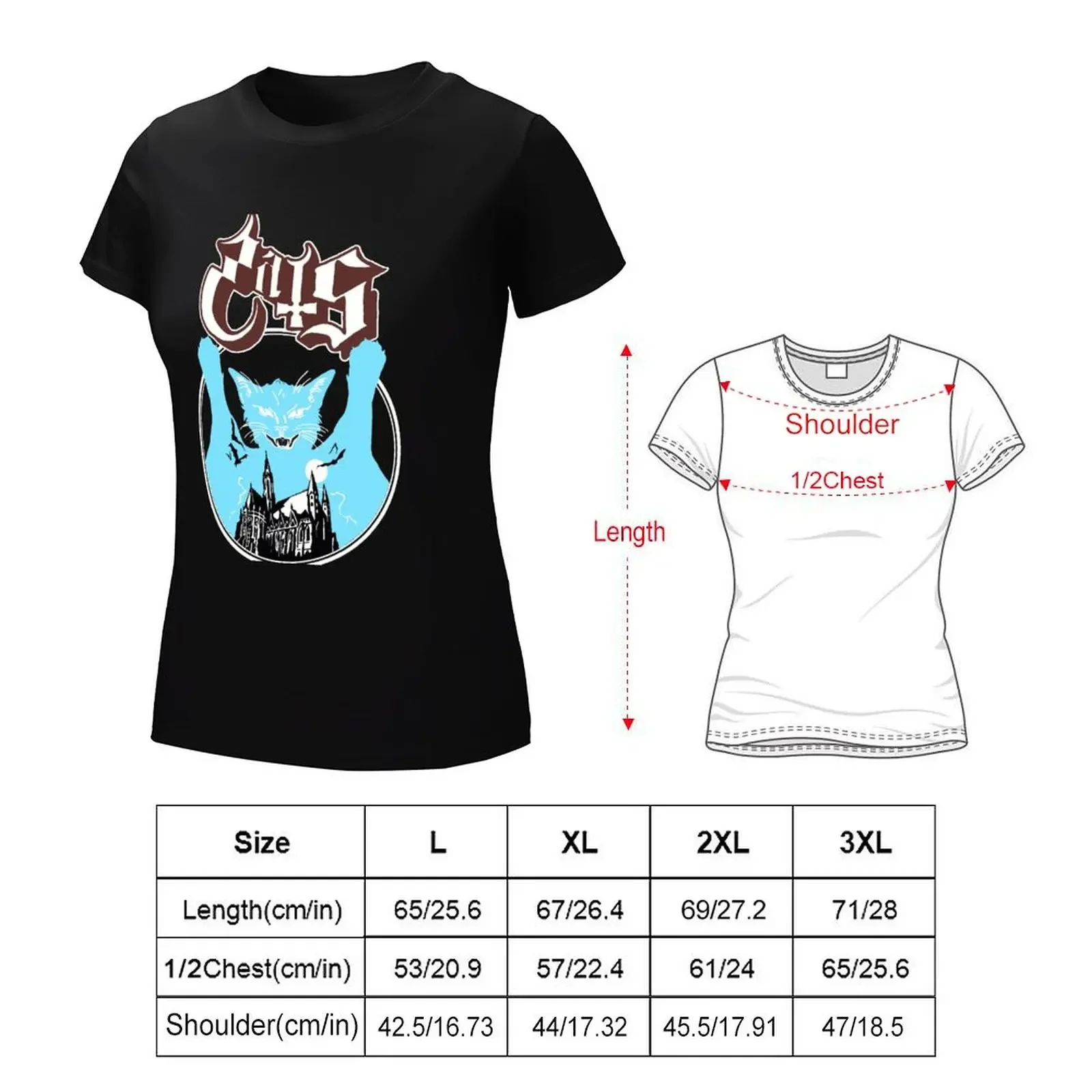 T-shirt imprimé Opussy pour femme, vêtement pour fille, imprimé animal