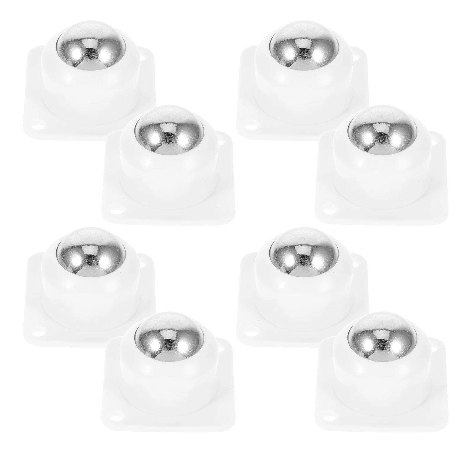 

8pcs Furniture Casters Self Adhesive Wheels 360 Degree Swivel Heavy Duty Silent Operation Universal Pulley Bearings
