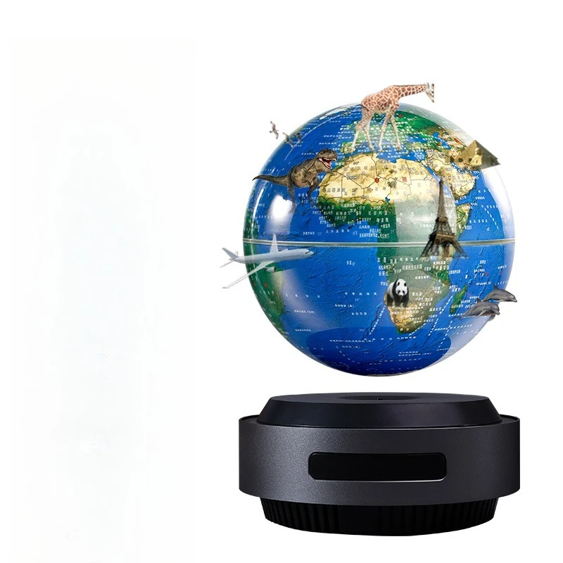 Automatic lifting globe Magnetic levitation globe office supplies Teaching utensils Desk lamp Night light