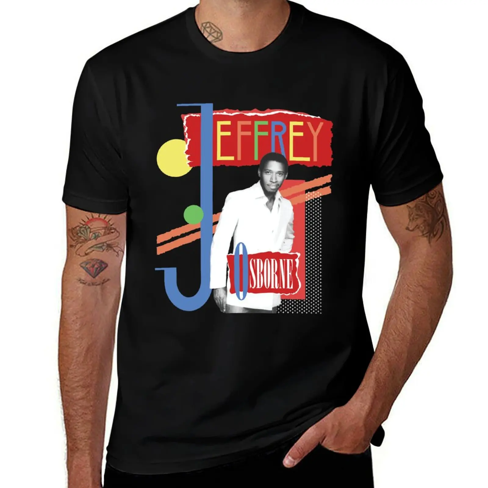 Jeffrey Osborne T-Shirt shirts graphic Aesthetic clothing mens champion t shirts