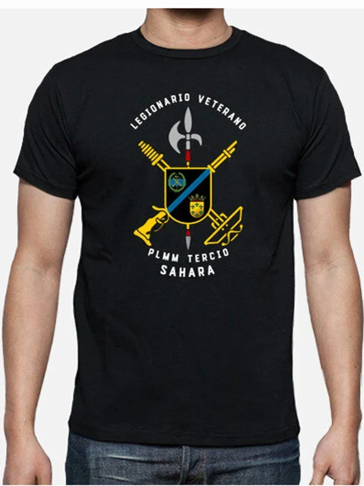 

Spanish Legion Plmm Tercio Sahara T-Shirt 100% Cotton O-Neck Summer Short Sleeve Casual Mens T-shirt Size S-3XL