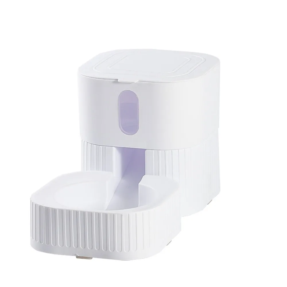 

Non-slip Automatic Pet Feeder Detachable Plastic Pet Water Feeder Drinking Fountain Cat Food Bowl Daily Feeding