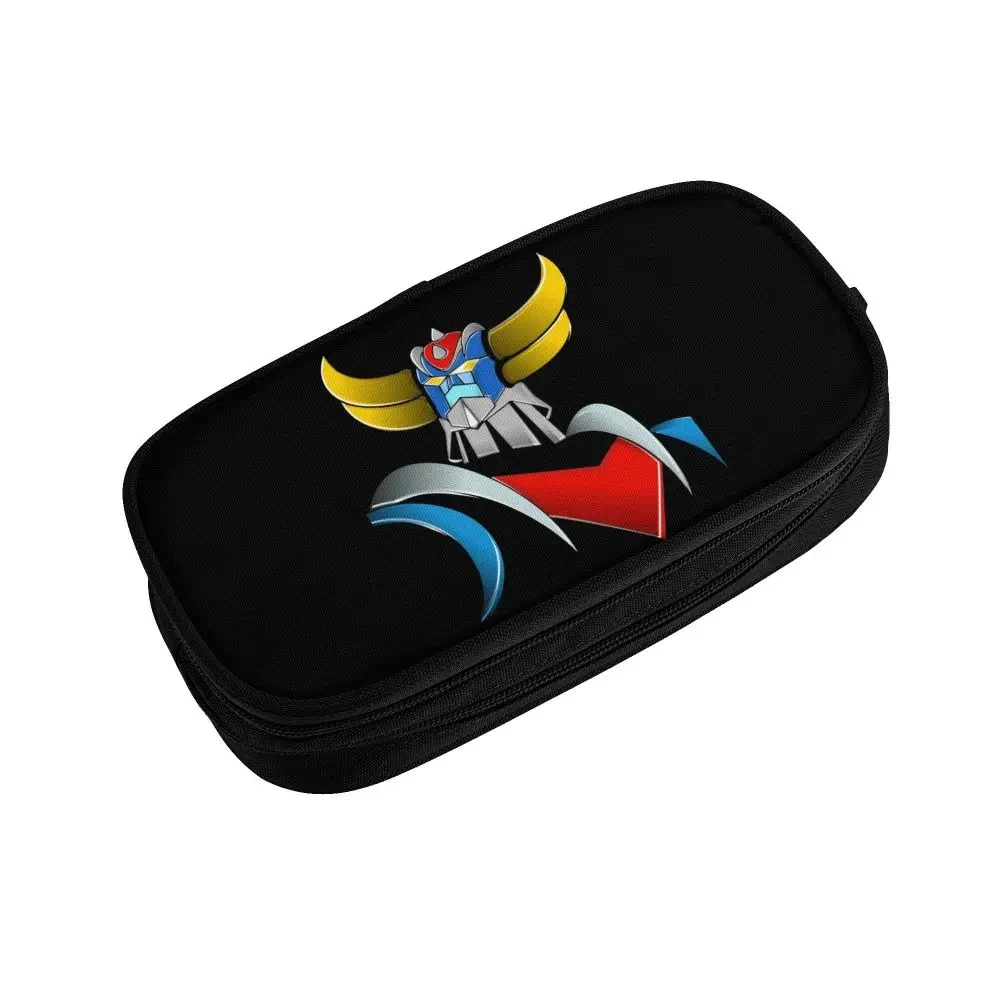 Ufo Robot Logo Goldorak Grendizer Mazinger Z piórnik torba na materiały piśmienne sakiewka pudełko typu Organizer dla nastolatków dorosłych studentów