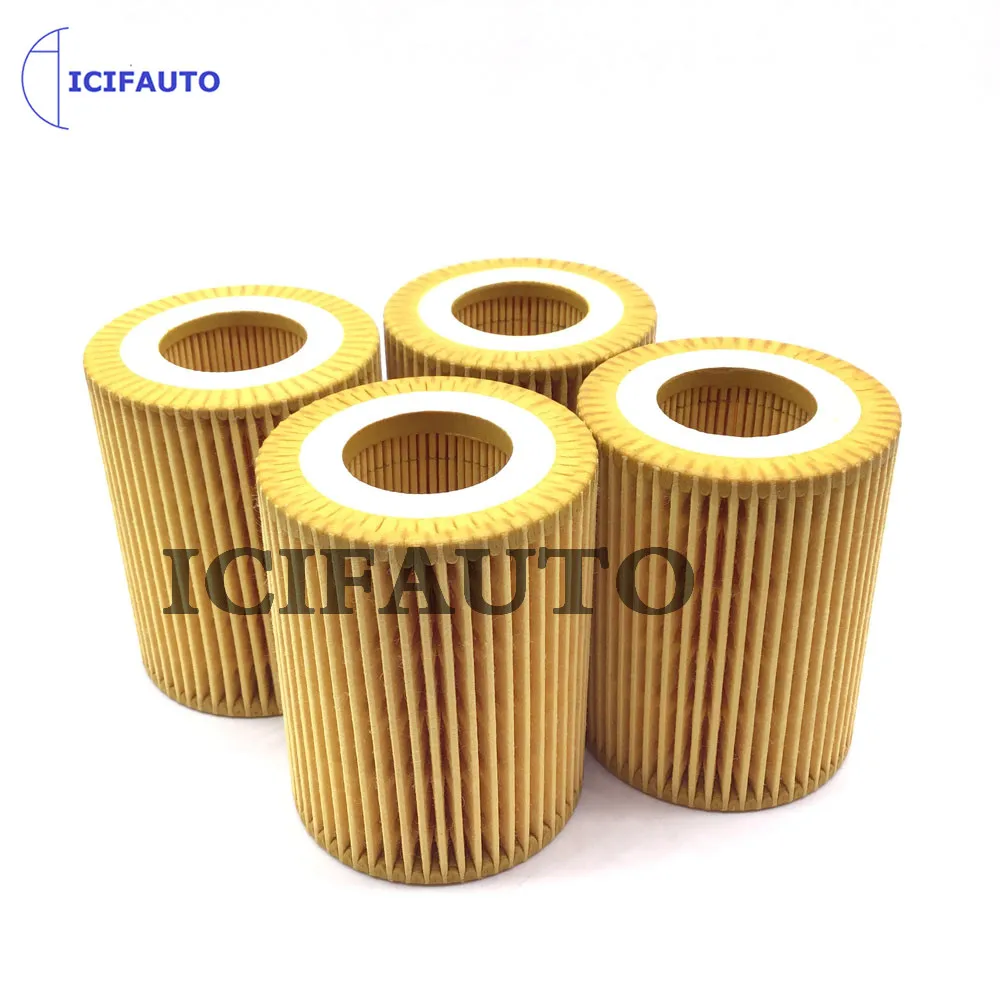 2/4/6/10 × فلتر زيت لسيارات BMW F20 F20N F21 F21N F30 F30N F31 F35 11427605342 11427611969 11427635557   ELH4463 OX825D HU7003x