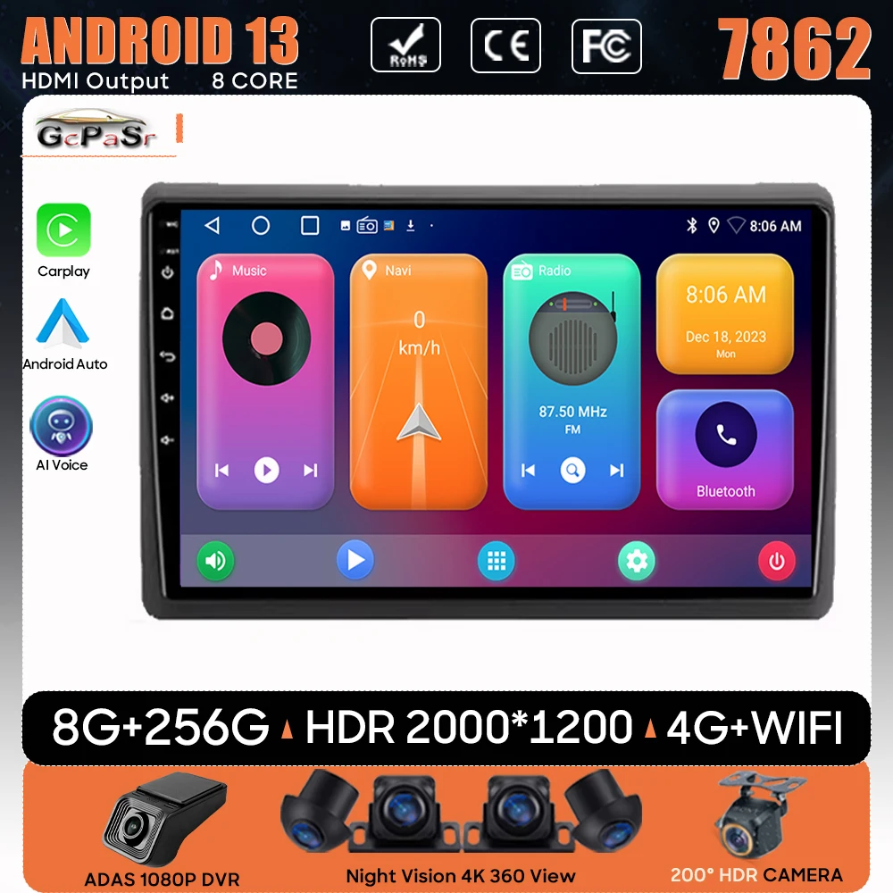 Car Radio Android For Renault Dacia Duster 2018 2019 ARKANA 2019 Navigation GPS Android Auto Carplay Multimedia Player No 2din