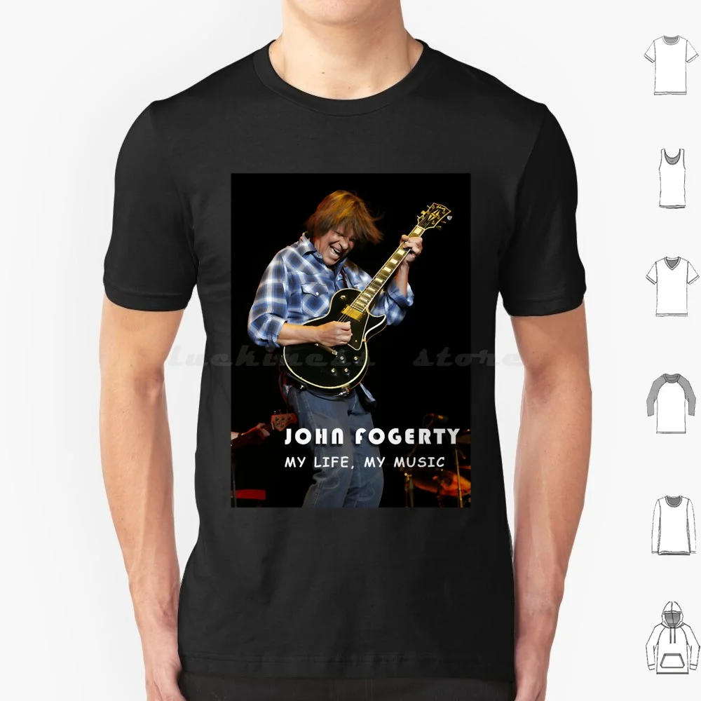 John Fogerty My Life , My Music Untitled Essential T Shirt Big Size 100% Cotton John Fogerty John Fogerty Music Musician