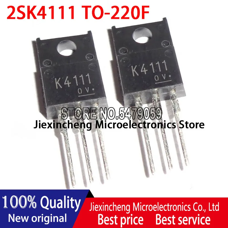 10PCS 2SK4111 K4111 TO220F 600V 10A TO-220F MOSFET ใหม่เดิม