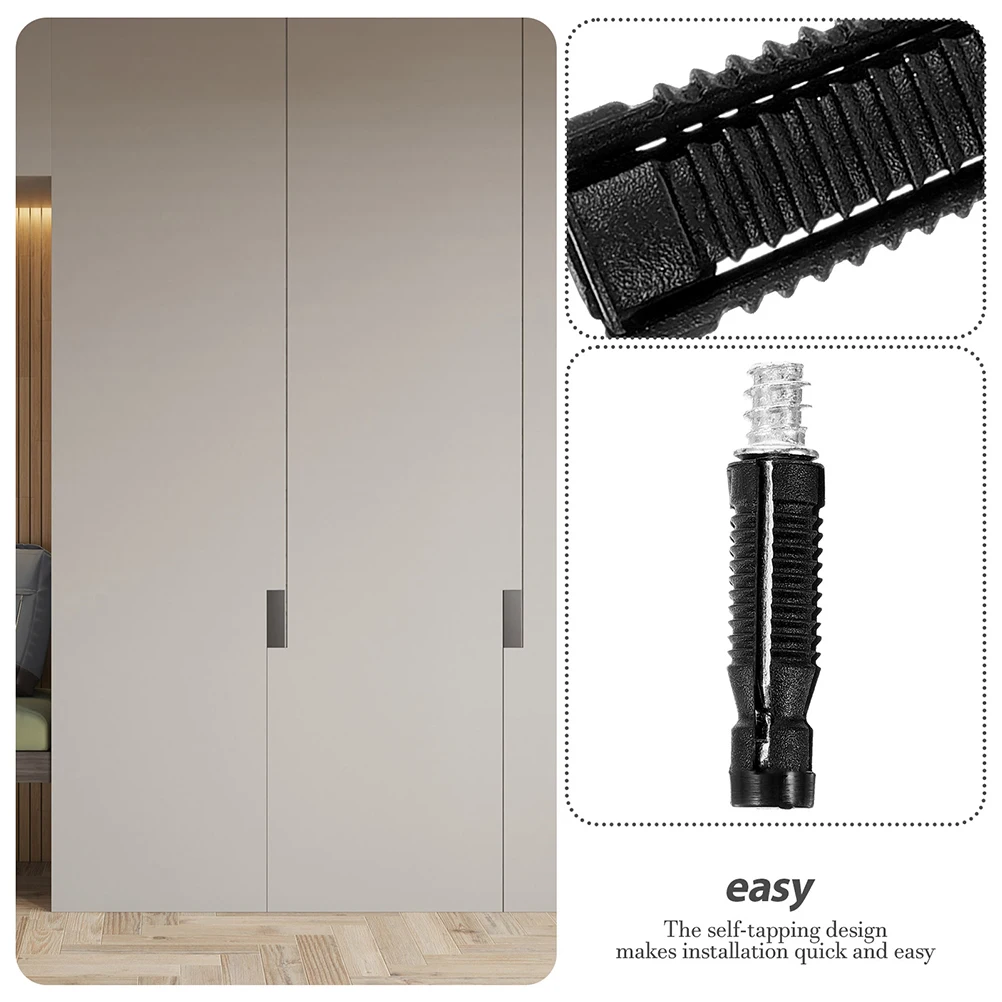

100pcs Invisible niture Connector Hidden Fittings Multi-Functional Connecting Dowel Self-Tapping Fastener