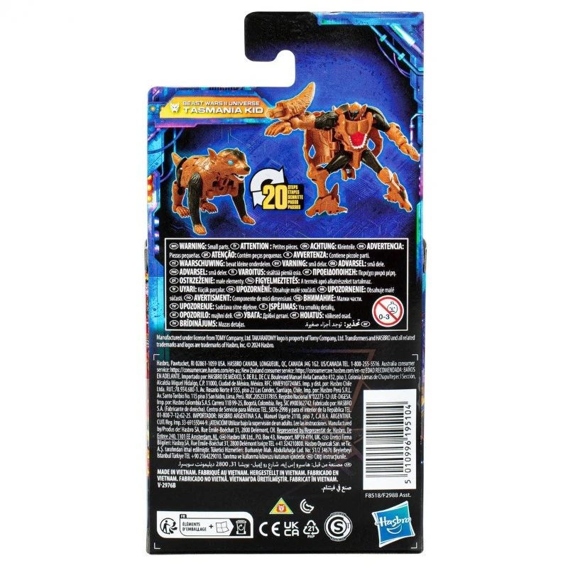 Takara Tomy Transformers toys, Legacy United Beast Wars II, universo Tasmania kid, modelo genuino, figura de acción, regalos