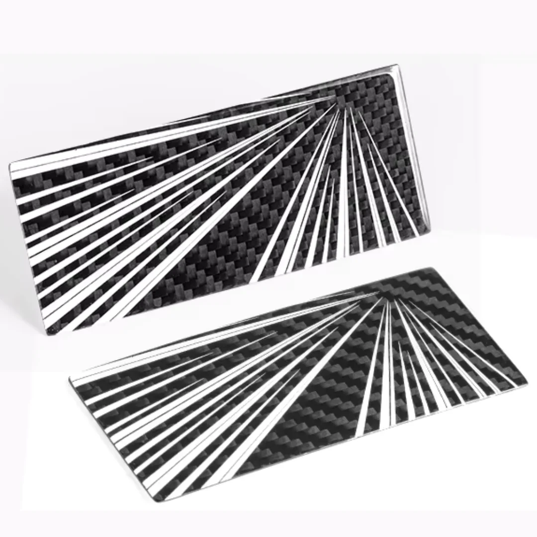 Real Carbon Fiber Tailgate Emblem For Tesla High-Performance Models Model 3/Y New Model First Release Time Tunnel Car Emblem