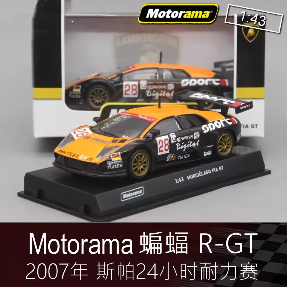 Motorama 1:43 Lamborghini Murcielago Bat GT Racing Car Model: A