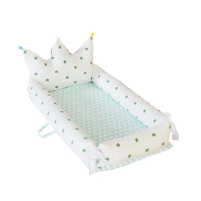 

Portable bed-in-bed removable and washable modeling newborn bionic bed crib