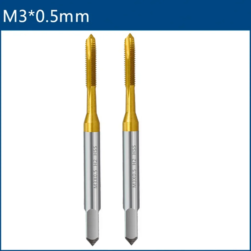 M2x0 4/M3x0 5/M4x0 7/M5x0 8/M6x1 0/M8x1 25/M10x1 5/M12x1 75 Screw Thread Tap Drill Bit for Metric Straight Flute