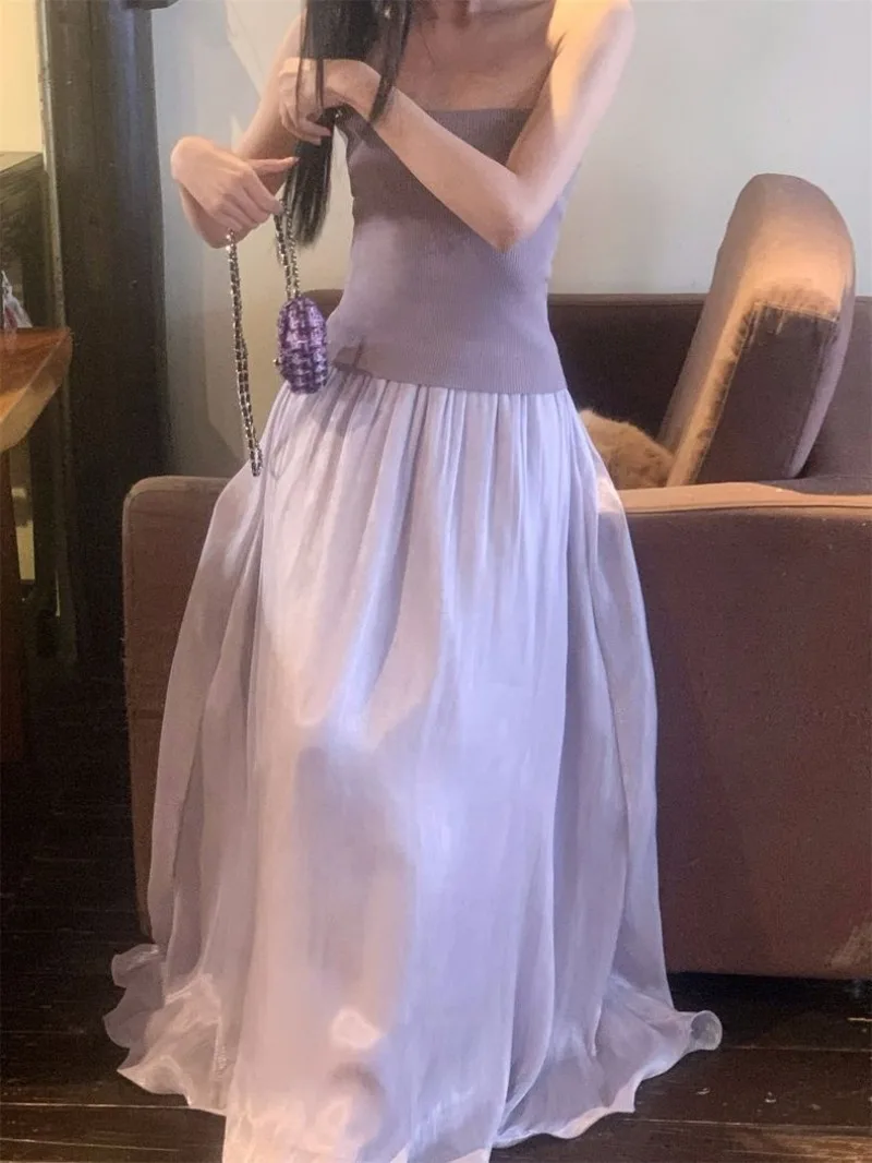 

Новая модная атласная летняя юбка для женщин: элегантная, приталенная, А-силуэт, однотонная, повседневная, для отпуска и пляжа. Женская одежда.