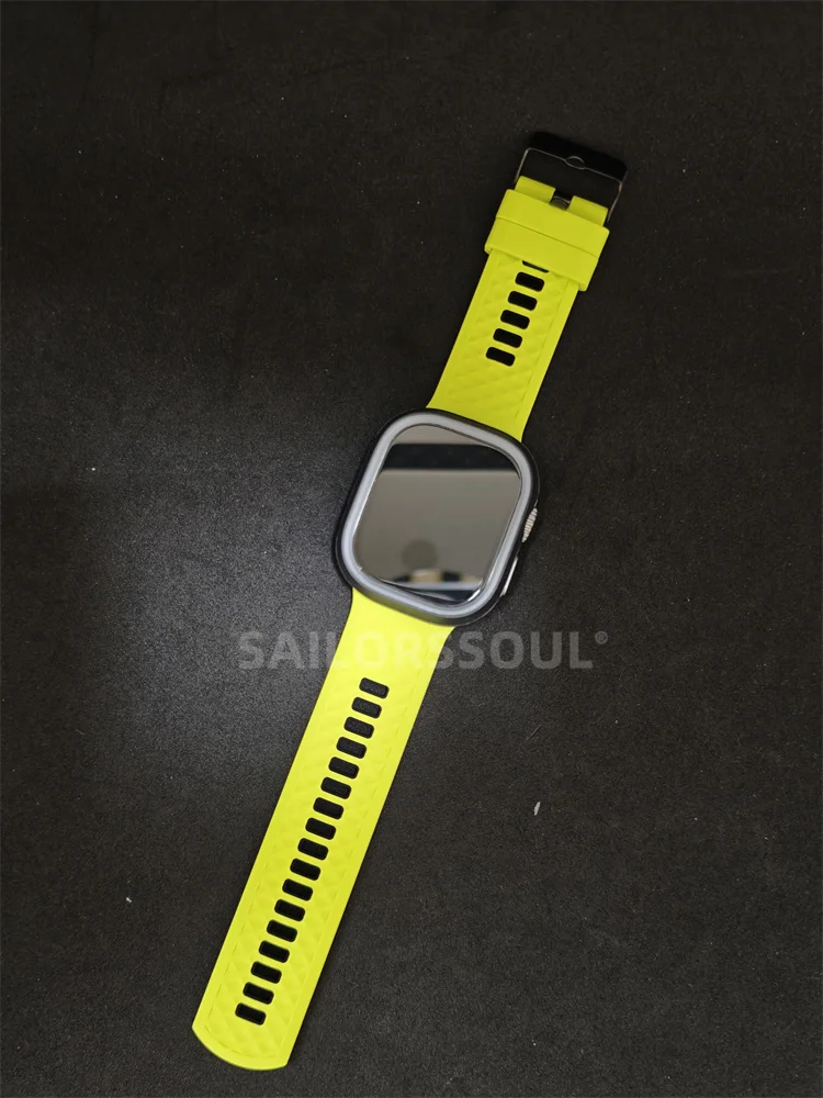 

For Hello Watch 4 Plus Strap Soft Silicone H15 Ultra Plus Smart Watch Band Men H14 H13 Ultra H12 H11 PRO PLUS Hello 3 Bracelet