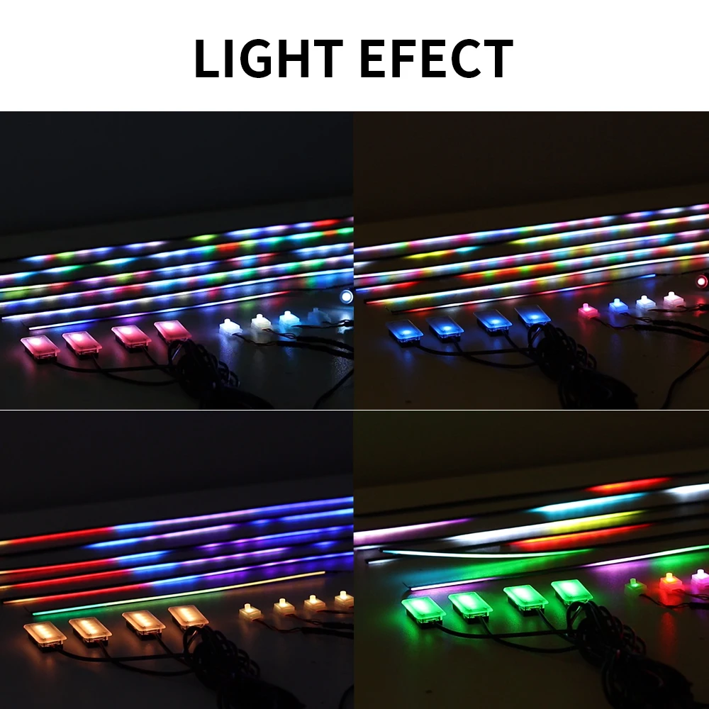 RGB Symphony Car Ambient Light 5