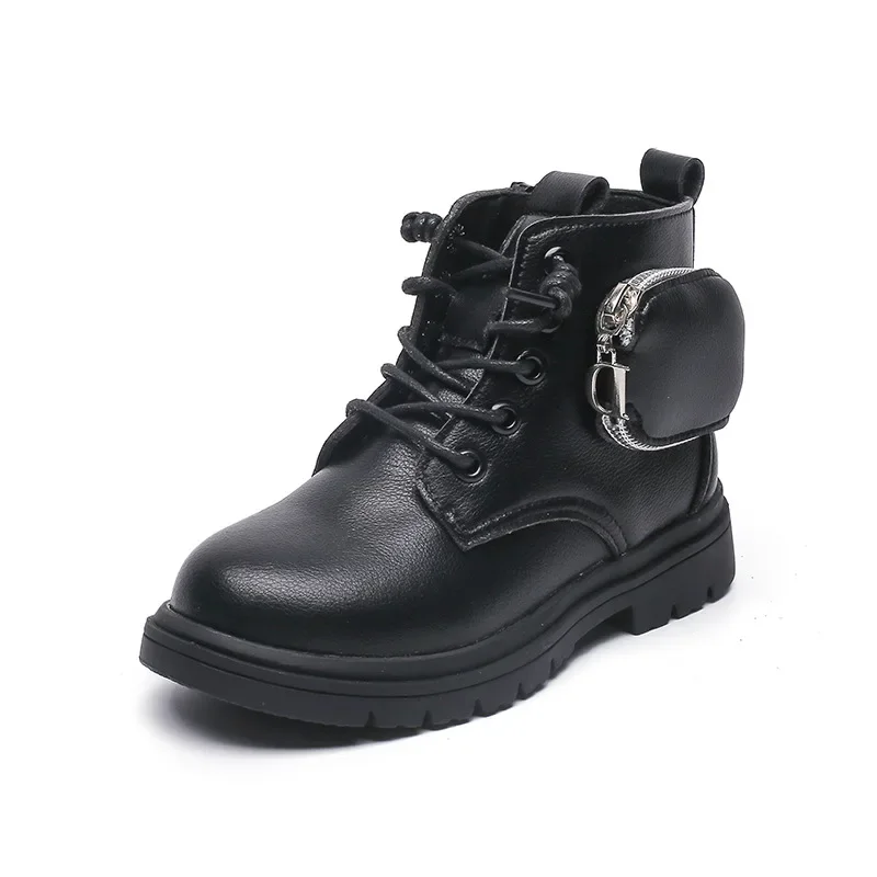 

Girls Martin Boots 2022 Spring Autumn British Style Fashion Short Boots