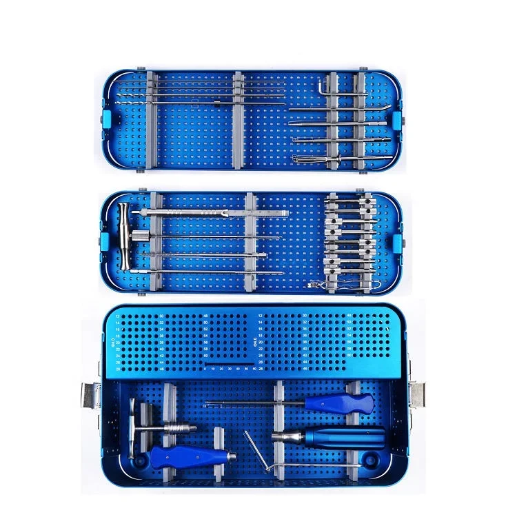 surgical Instrument Set for Small fragment Locking Plate with Torque Screwdriver