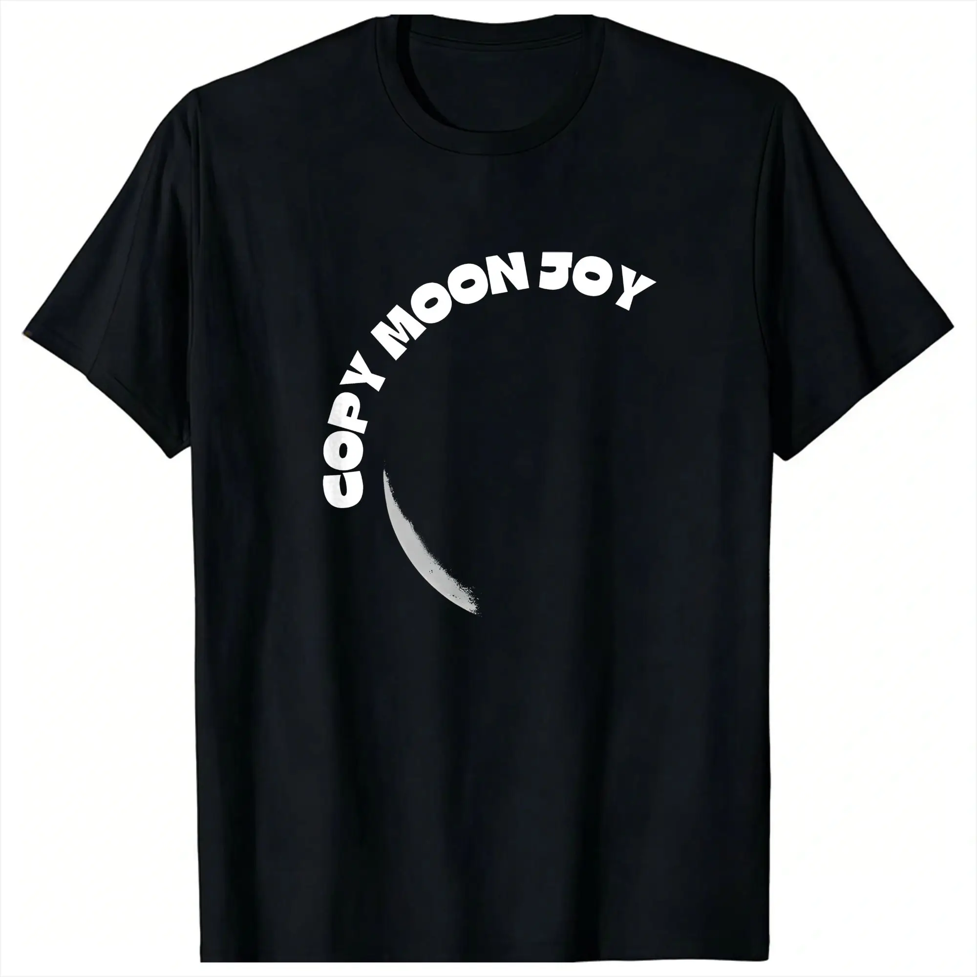 Copy Moon Joy Artemis II T Shirt Male  Awesome Cotton T Shirts Summer O-Neck Trending Tee Shirt Printed Oversize Clothes
