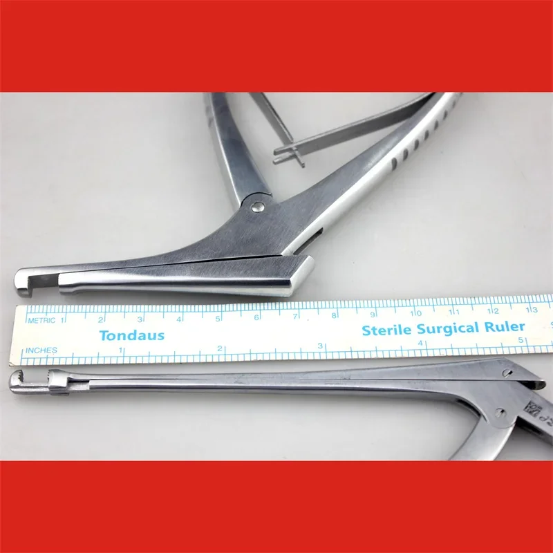 Admiralty maxillary sinus hemostat forceps, frontal face surgical plastic instrument, facial bone hemostat, ENT instrument