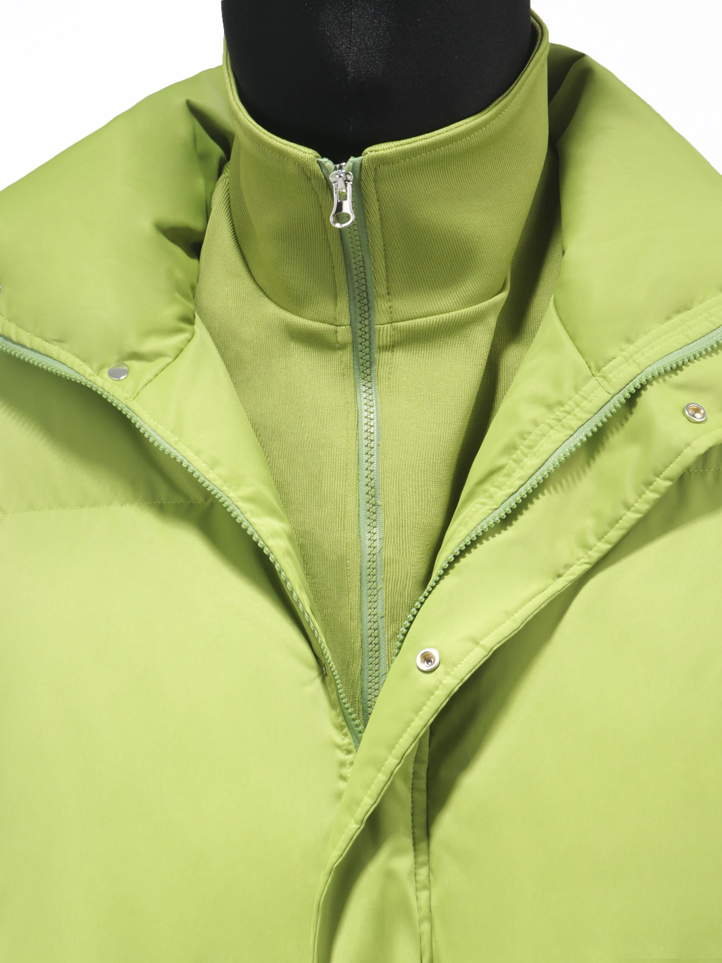 سترات باركاس بتصميم جديد لخريف 2025 مكونة من قطعتين وسيم بلون سادة وياقة ثابتة معاطف رجالية عصرية #3