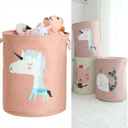 Home Large Laundry Basket Foldable Storage Box Collapsible Child Toy Laundry Bag Dirty Clothes Hamper Bathroom Organizer Bucket