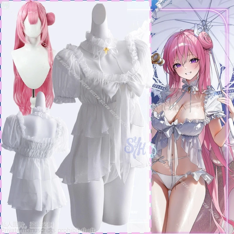 

GODDESS OF VICTORY: NIKKE Dorothy Косплей Аниме Игровой Костюм Белое Сексуальное Женское Белье Летнее Бикини Лолита Хэллоуин