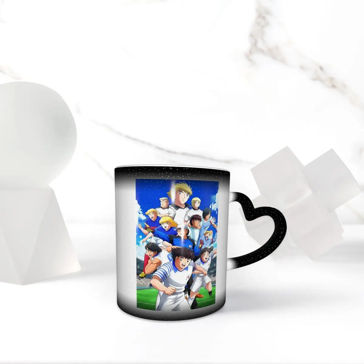 Captains Tsubasas Japan Football Anime Mug Funny Ceramic Coffee Cups Tea Mugs Milk Cup Drinkware Gifts for Woman Man