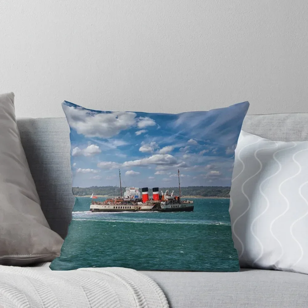 PS Waverley Round The Island Cruise Throw Pillow Cushions For Sofa christmas decorations 2025 pillow