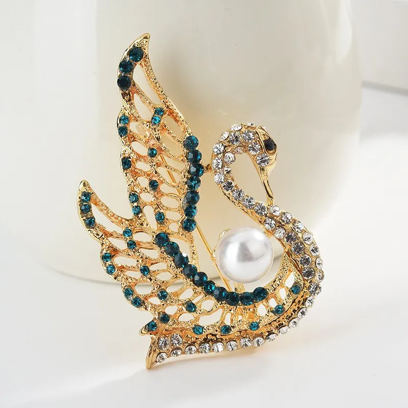 

Модный аксессуар 2018 года: Зажим для шарфа в виде животного, двойного назначения, из сплава с искусственными и полудрагоценными камнями, модные ювелирные изделия