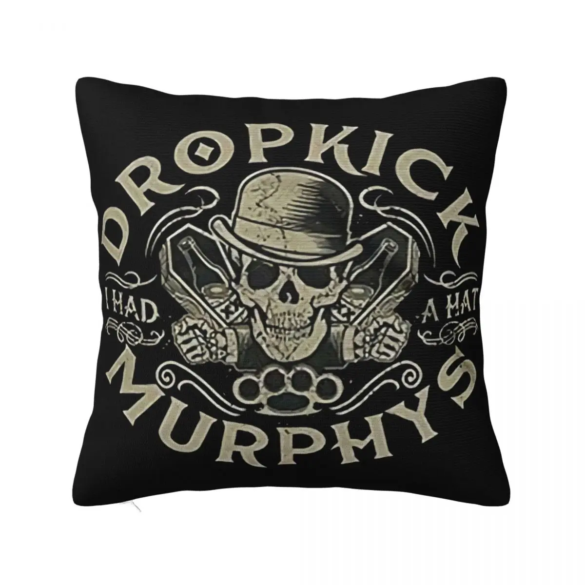 Dropkick For Men Harajuku Murphys Skull Men's Sm Md Lg Xl Xxl New Great Quality Pillow Case