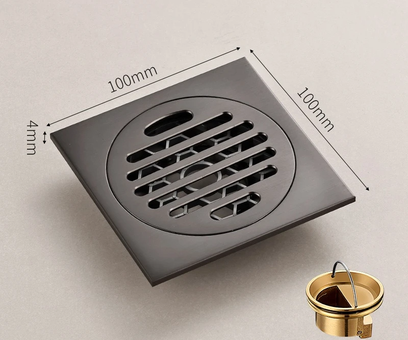 floor-drain-shower-deodorizing-strip-kitchen-and-bathroom-square-invisible-brick-inlay-full-copper-gun-gray-floor-drain