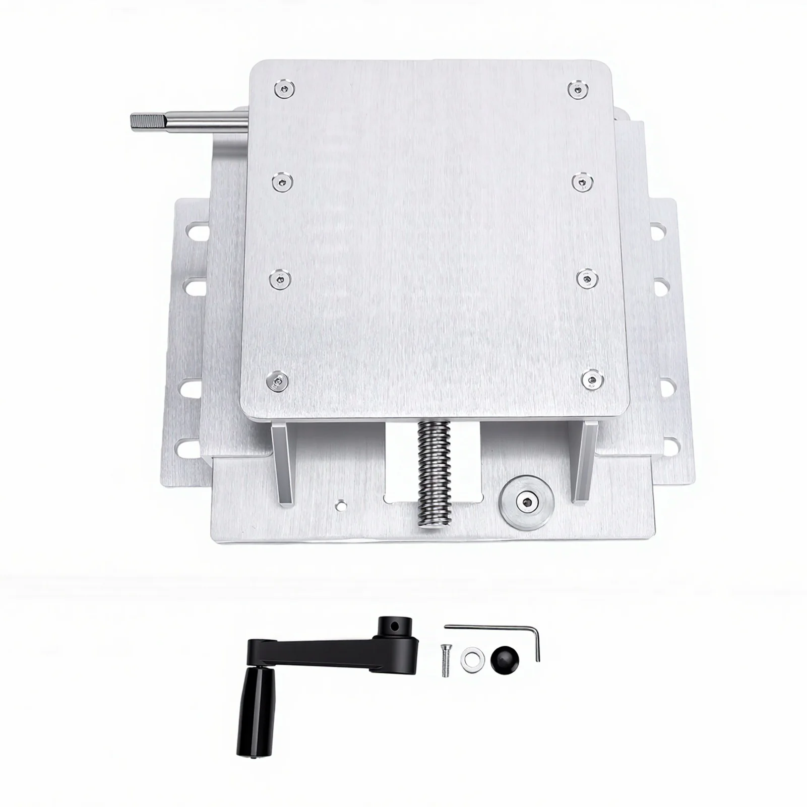 Boat Jack Plate Manual Adjustable 6in Aluminum Alloy for Outboard Engines Under 30 Horsepower Outboard Motor Manual Jack Plate