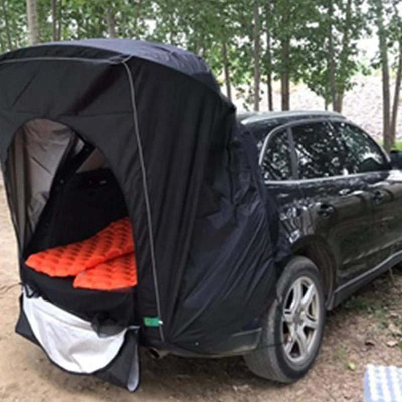 Trunk Tent Waterproof Universal Self-Driving Car Tabernacle Car Tail Extension Tent For SUV Models Camping Tent