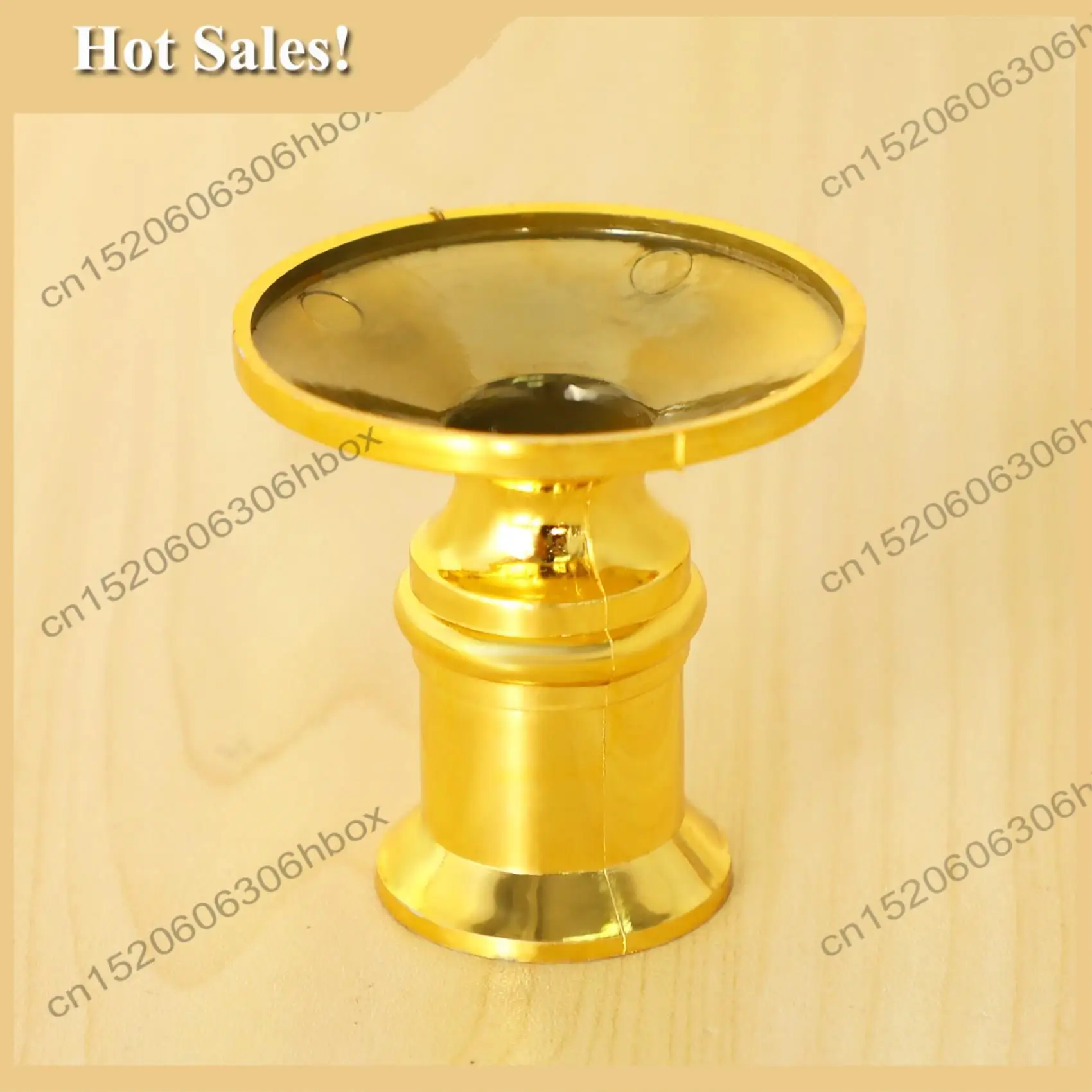 

-HOPE 10X золотой столб подсвечник конический подсвечник подсвечник декор для рождественской вечеринки