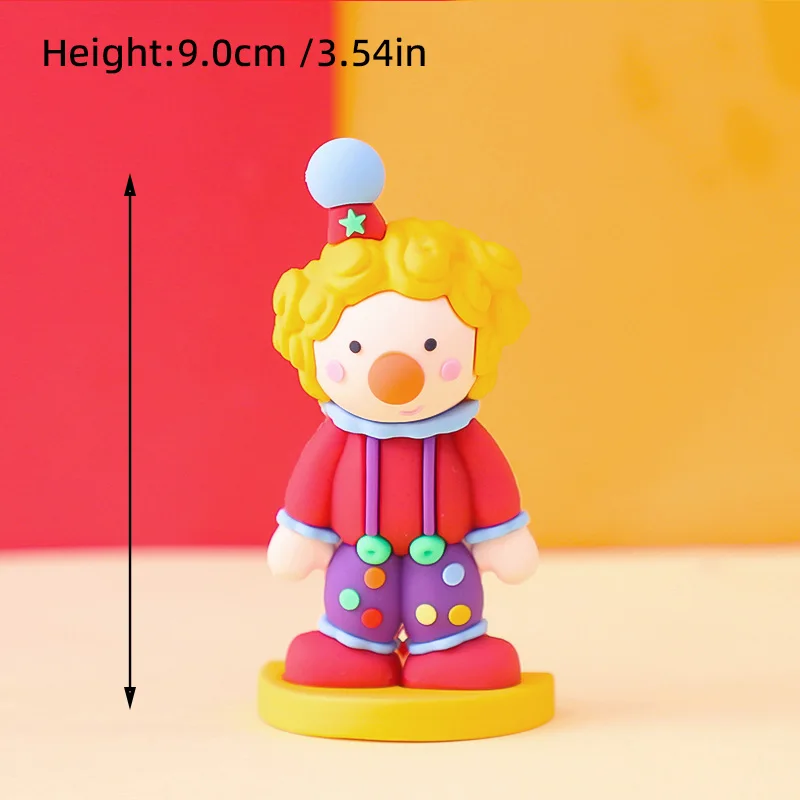 Circus Cake Decoration Children\'s Day Cake Topper Elephant Lion Carnival 1th First Birthday Party Supplies for Kids Baby Shower