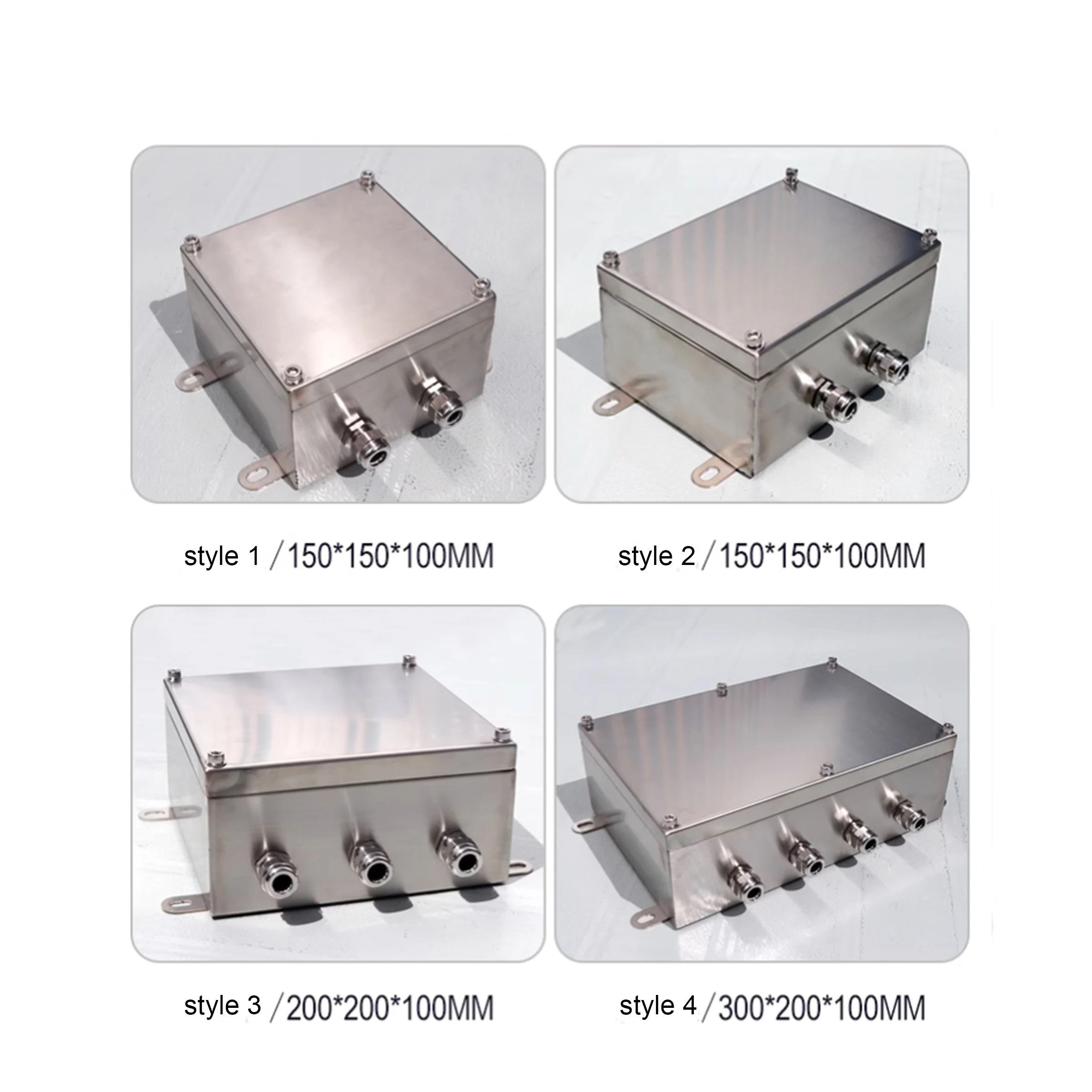 

IP66 Outdoor Waterproof Junction Box Dustproof Anti-corrosion UK Type Cable Terminal Box