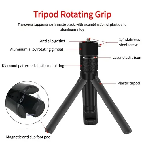 Imagen 2 del producto Palo de Selfie Invisible de fibra de carbono para Insta360 x5 x4 x3, 1,5 m, 3m, paquete de tiempo de bala, mango de trípode para accesorios Insta 360