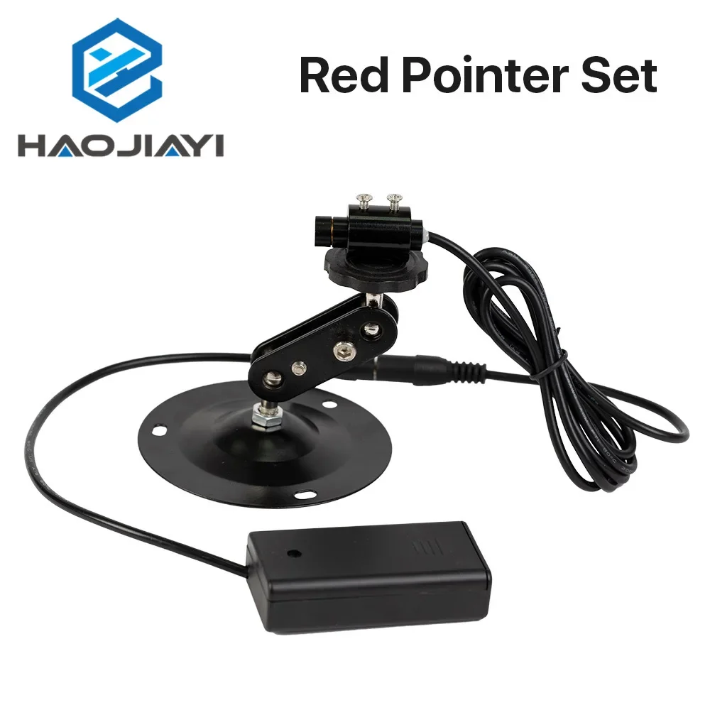 

Red Laser Locator Red Dot Beam Marking Positioning Red Focusable Laser Diode Module +Battery Case+mount For marking machine