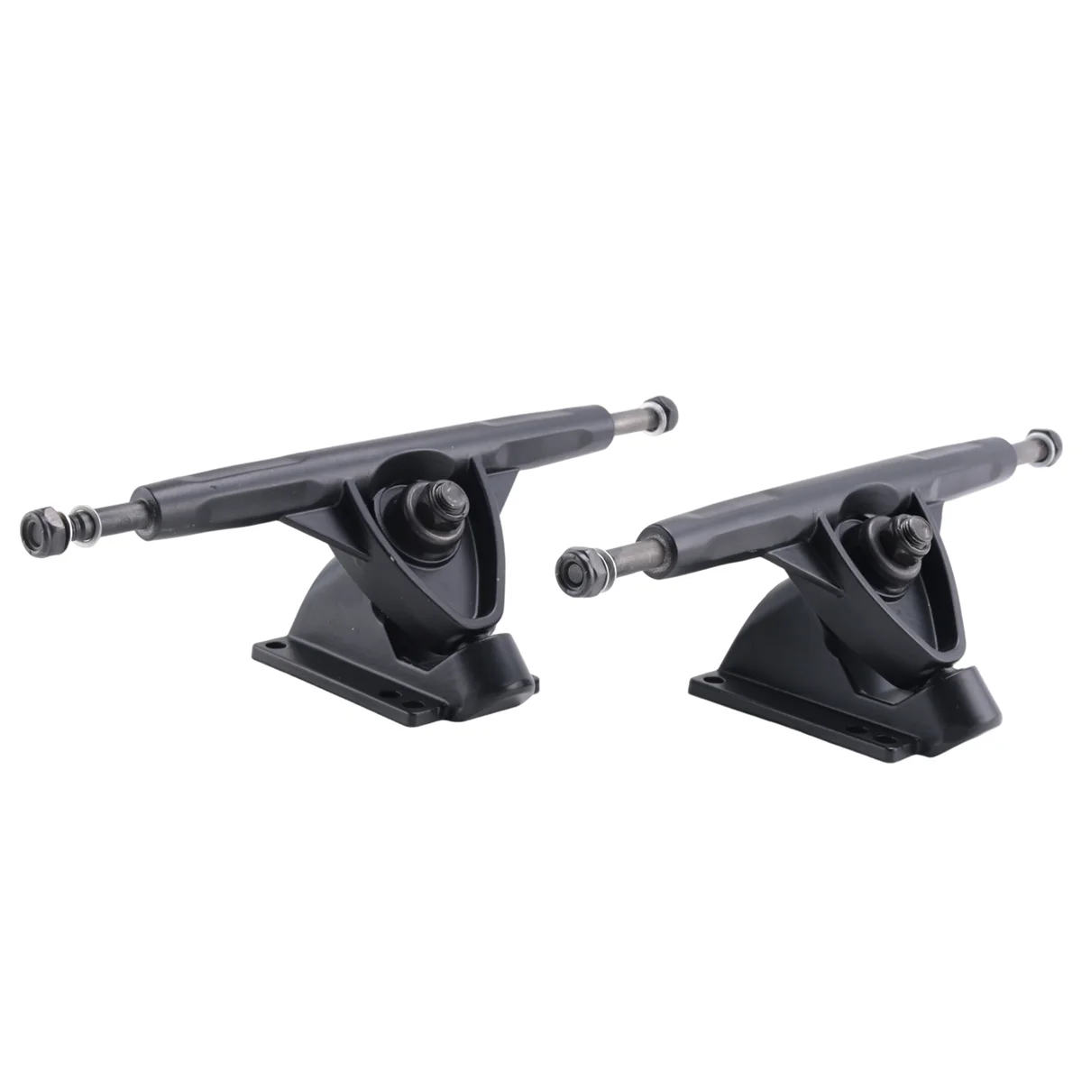 

7Inch LongBoard Trucks Skateboard Truck for Flat-Plate Bridge Aluminum Universal Longboard Skate Board Bracket,Black